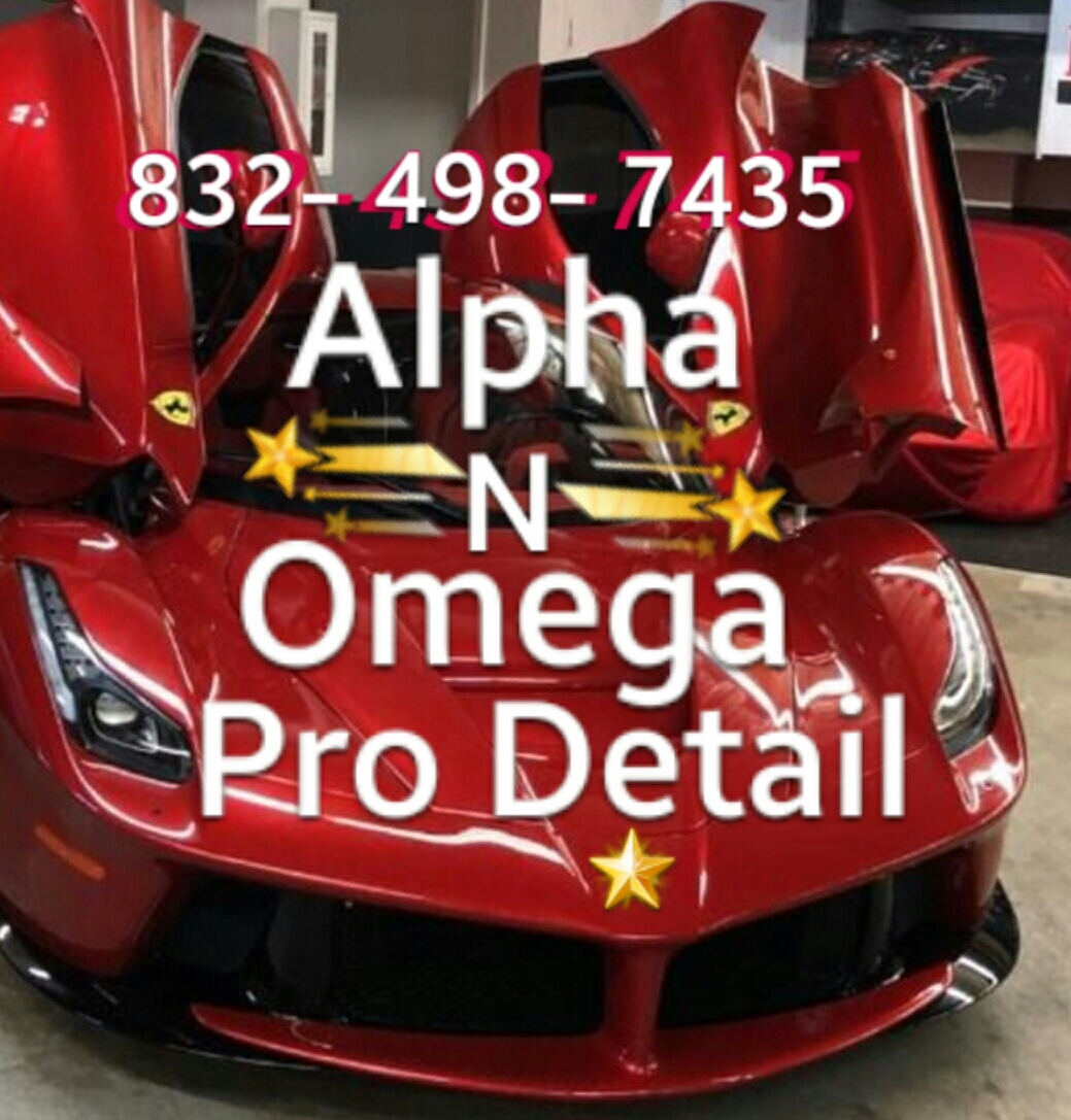 Alpha and Omega Pro Detail logo